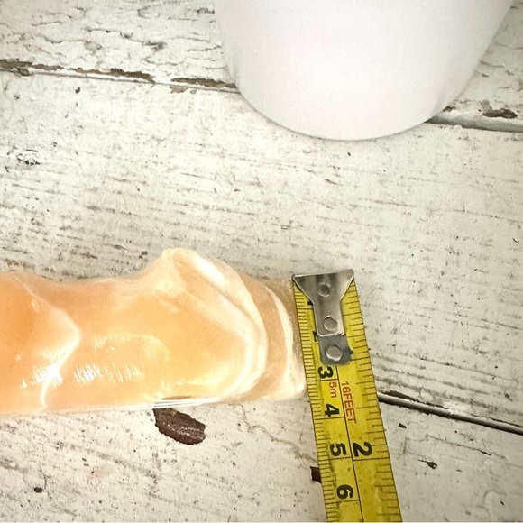Vintage Yellow Onyx Sphinx Desktop Paperweight Egyptian Statue Carved Stone - Picture 8 of 10